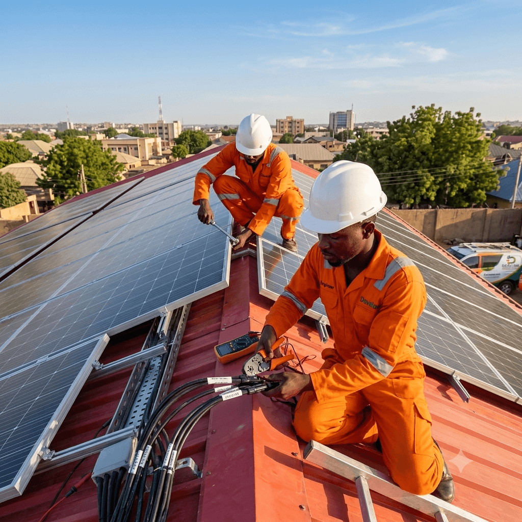 Davelaw Technologies solar installation