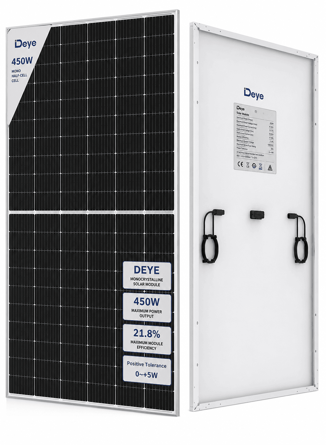 Deye Monocrystalline Solar Panel 450W