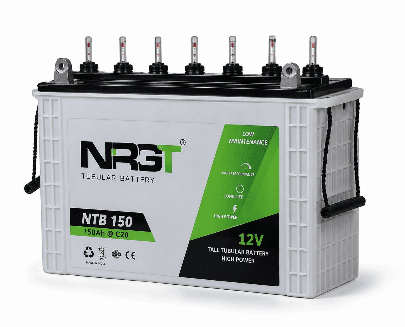 NRGT Tubular Battery 150AH/12V